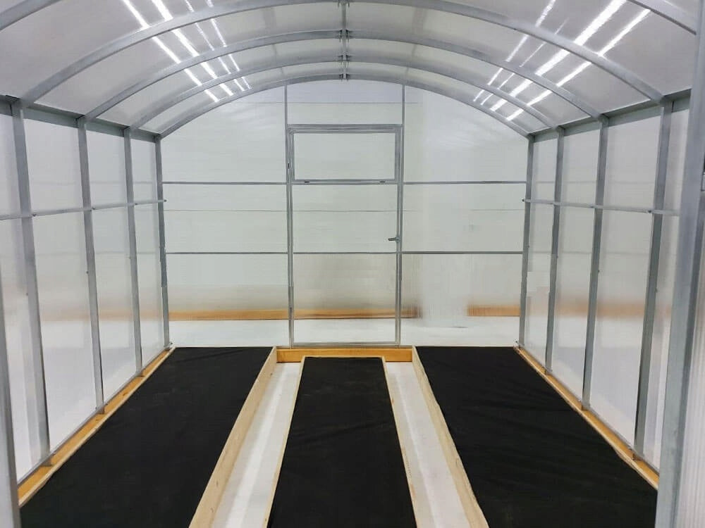 Plant marina greenhouse polycarbonate 3x8 6mm 40x20 Length 8.03 m
