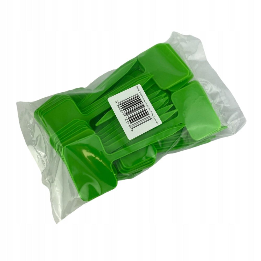 Plant marking plates, 50 pcs, green Manufacturer code TO-6x4-13-G-50x