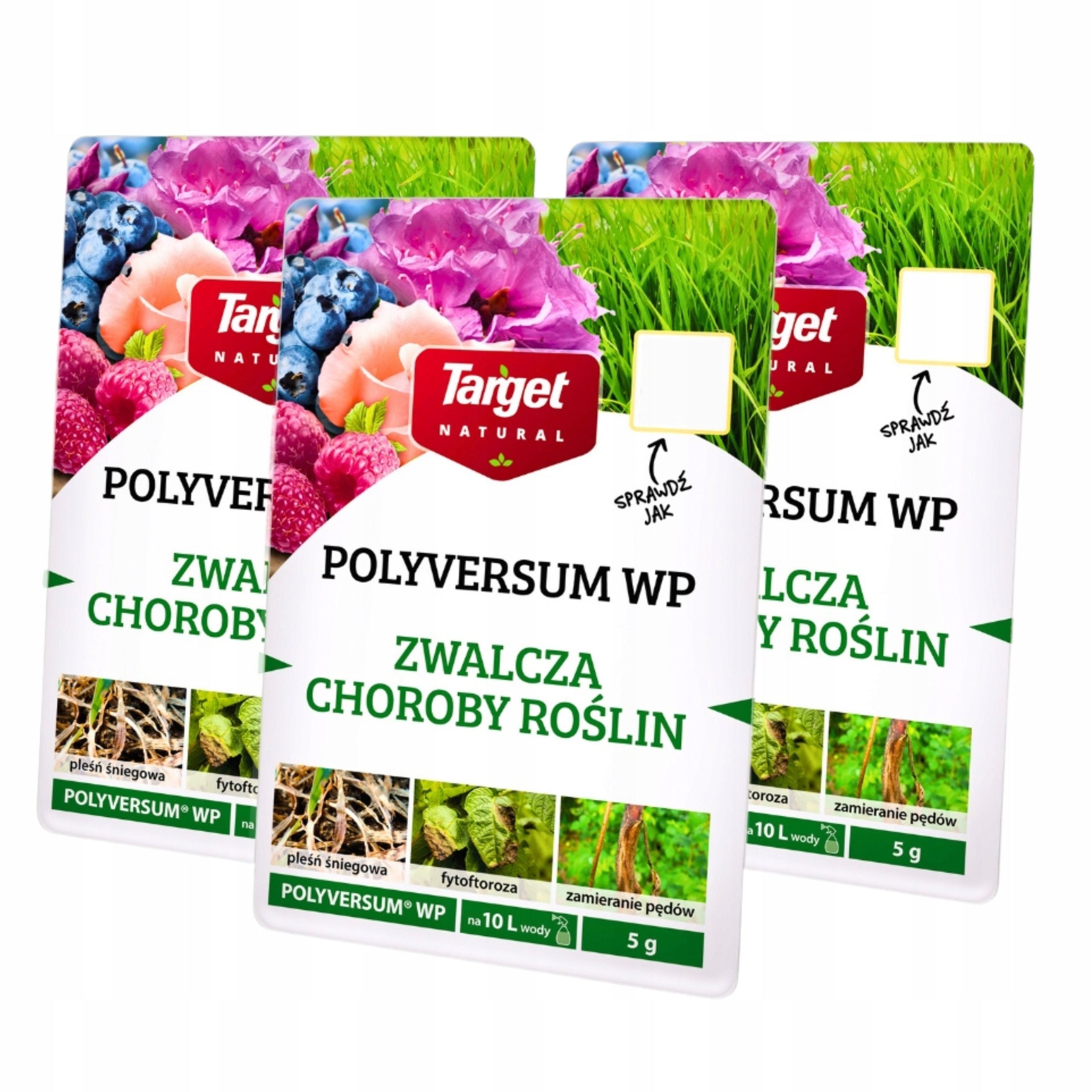 Plant protection product Target Polyversum WP fungicidal powder 3x5 g