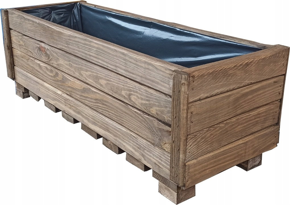 Planter Wooden Box Ready Thick Heavy 9 kg Manufacturer code doninóżki233ff