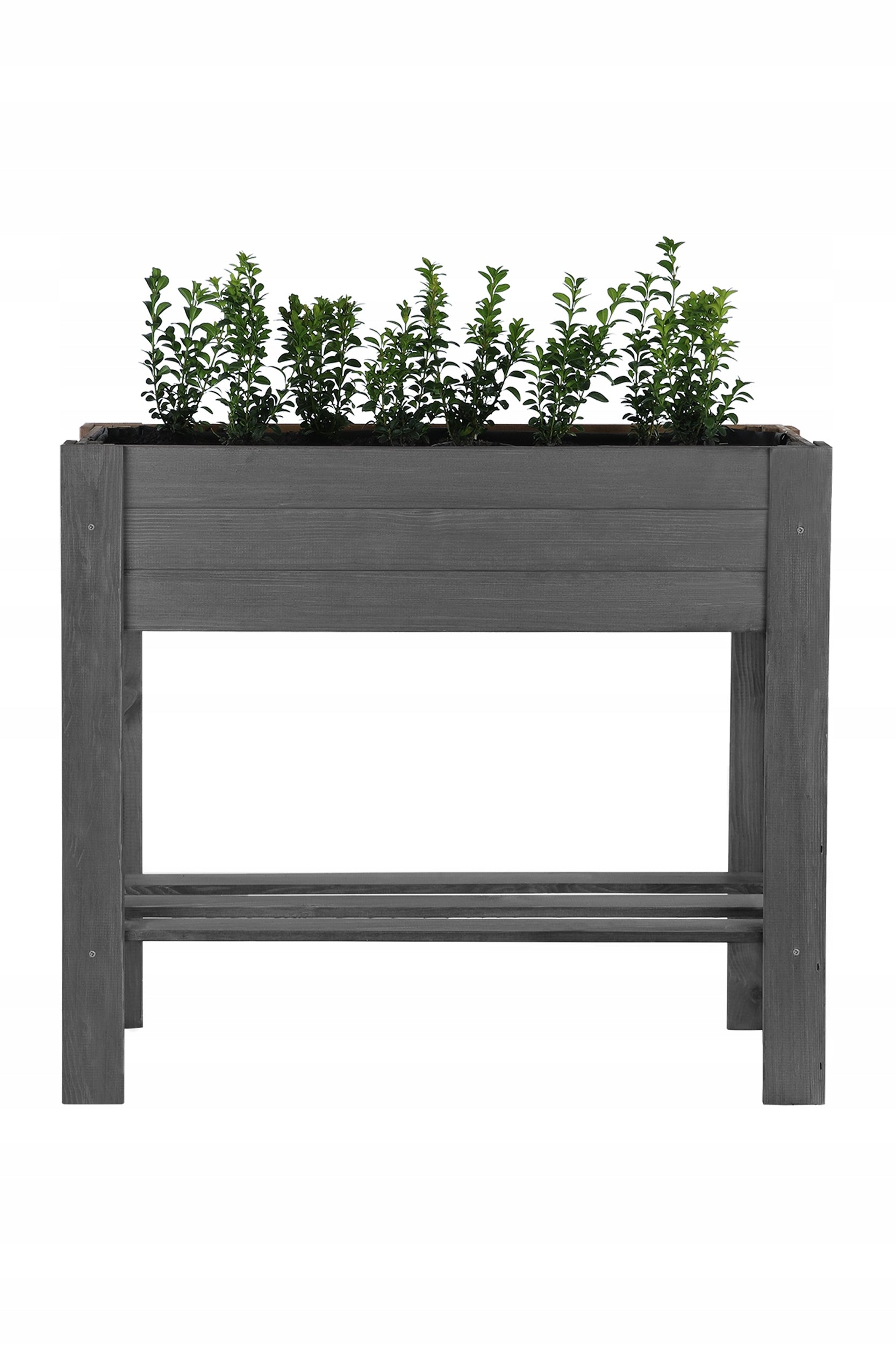 Planter vegetable garden on legs high bed inspection herbarium herb 80x34cm Length 34 cm