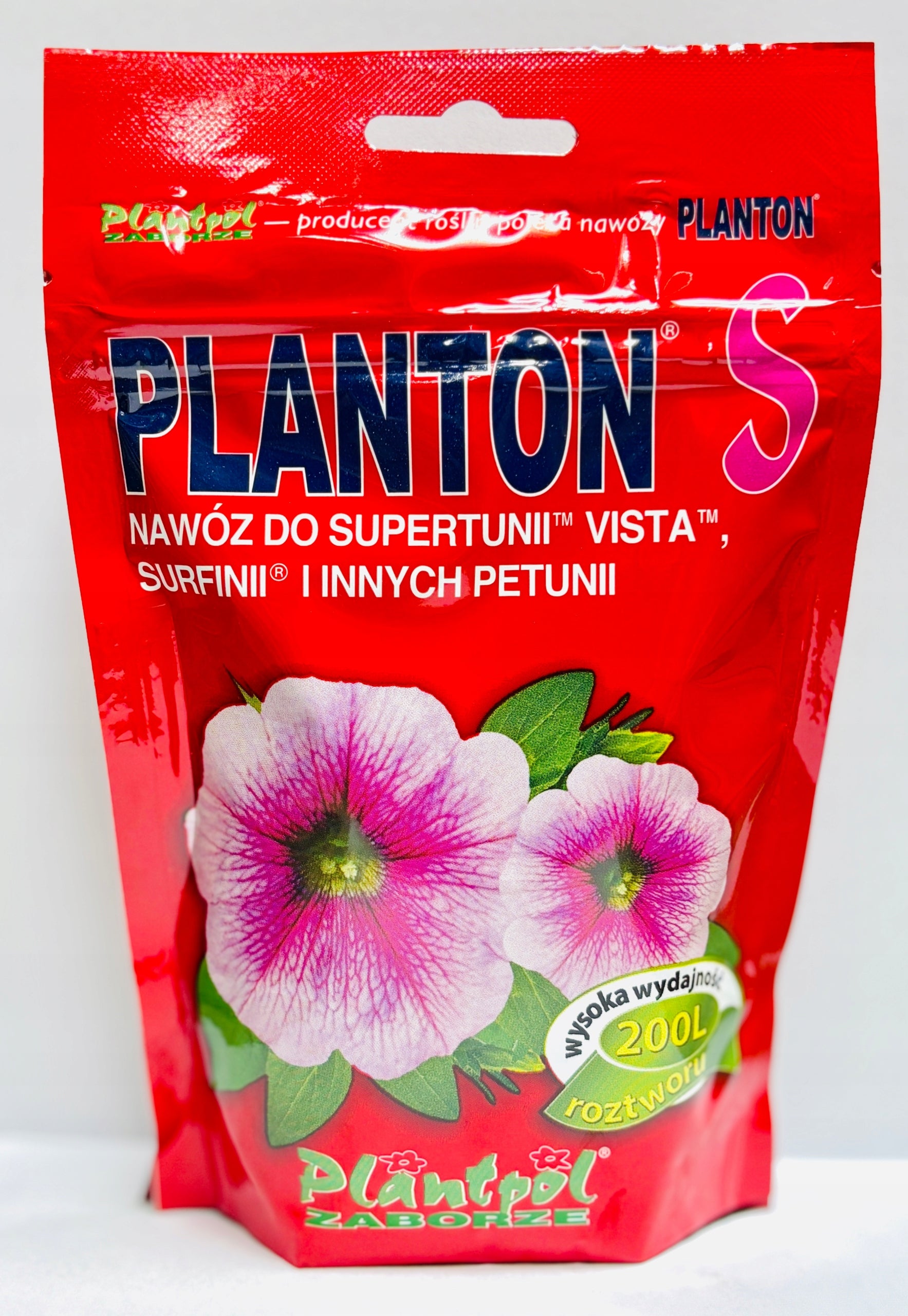 Planton S – Fertilizer for Surfinii and Cascade Petunias 200 g Red Fertilizer type multicomponent