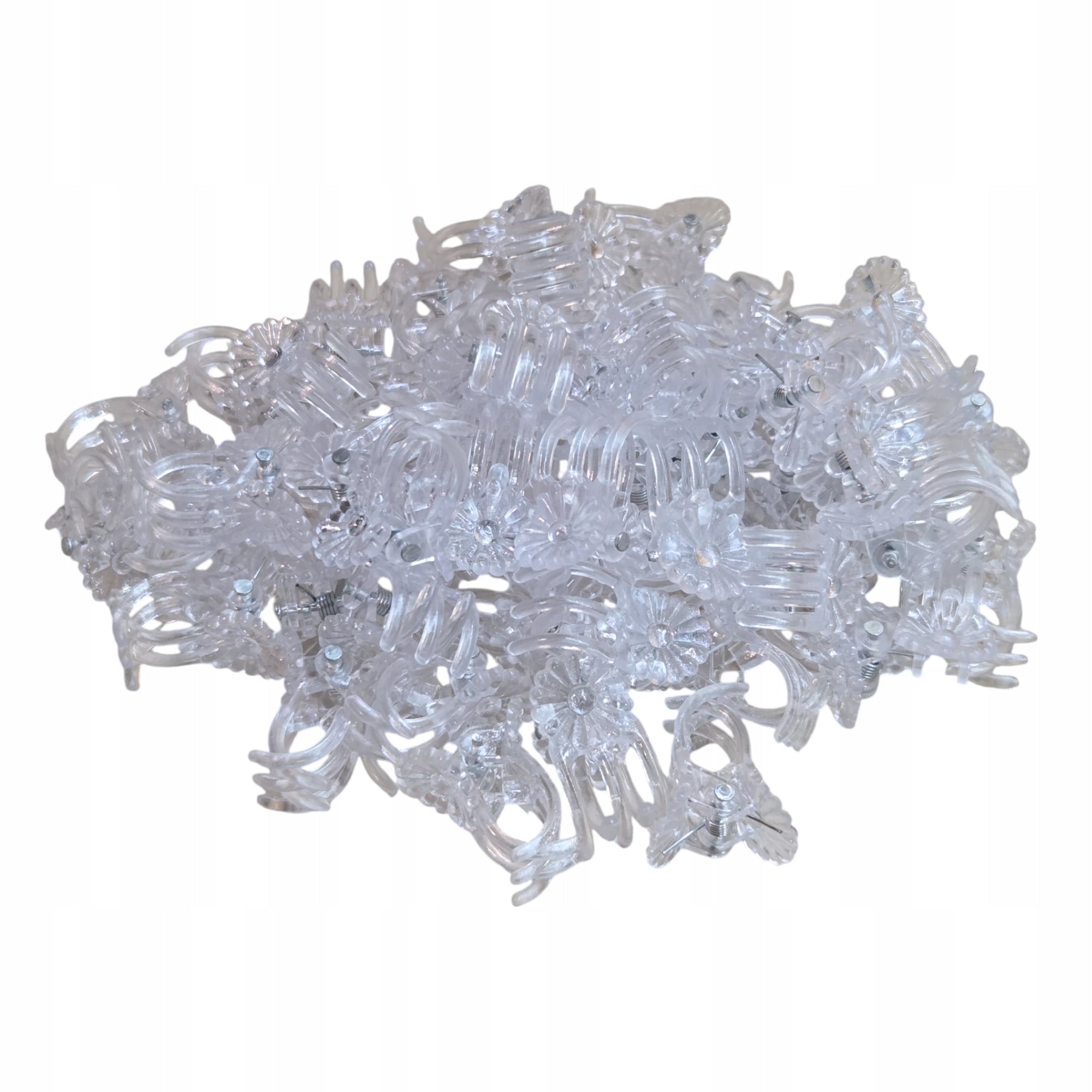 Plastic Clips Plant Clips Transparent 50pcs