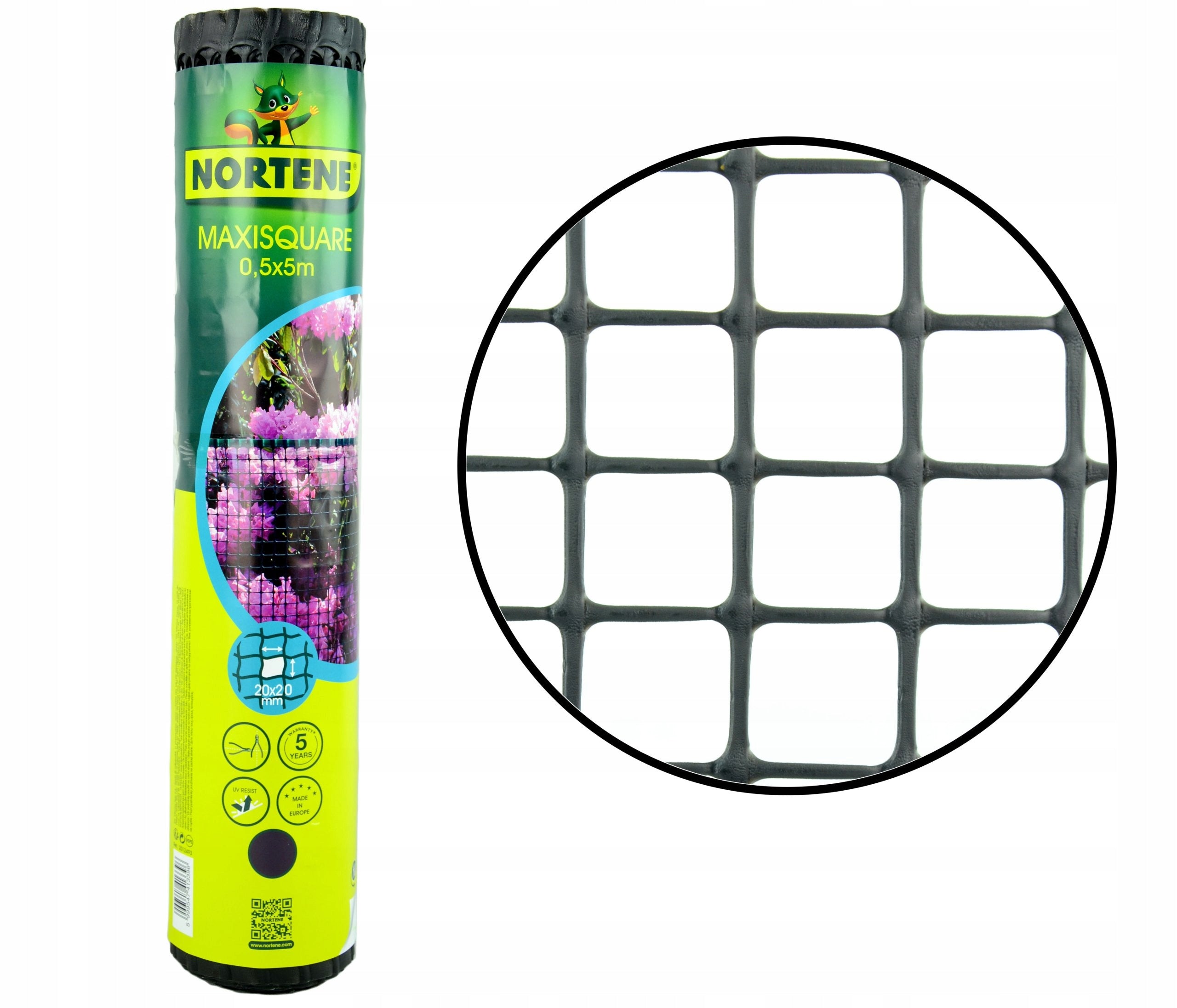 Plastic Mesh Garden Discount 50cm 5m eyelet 20cm Anthracite PVC ITALIAN