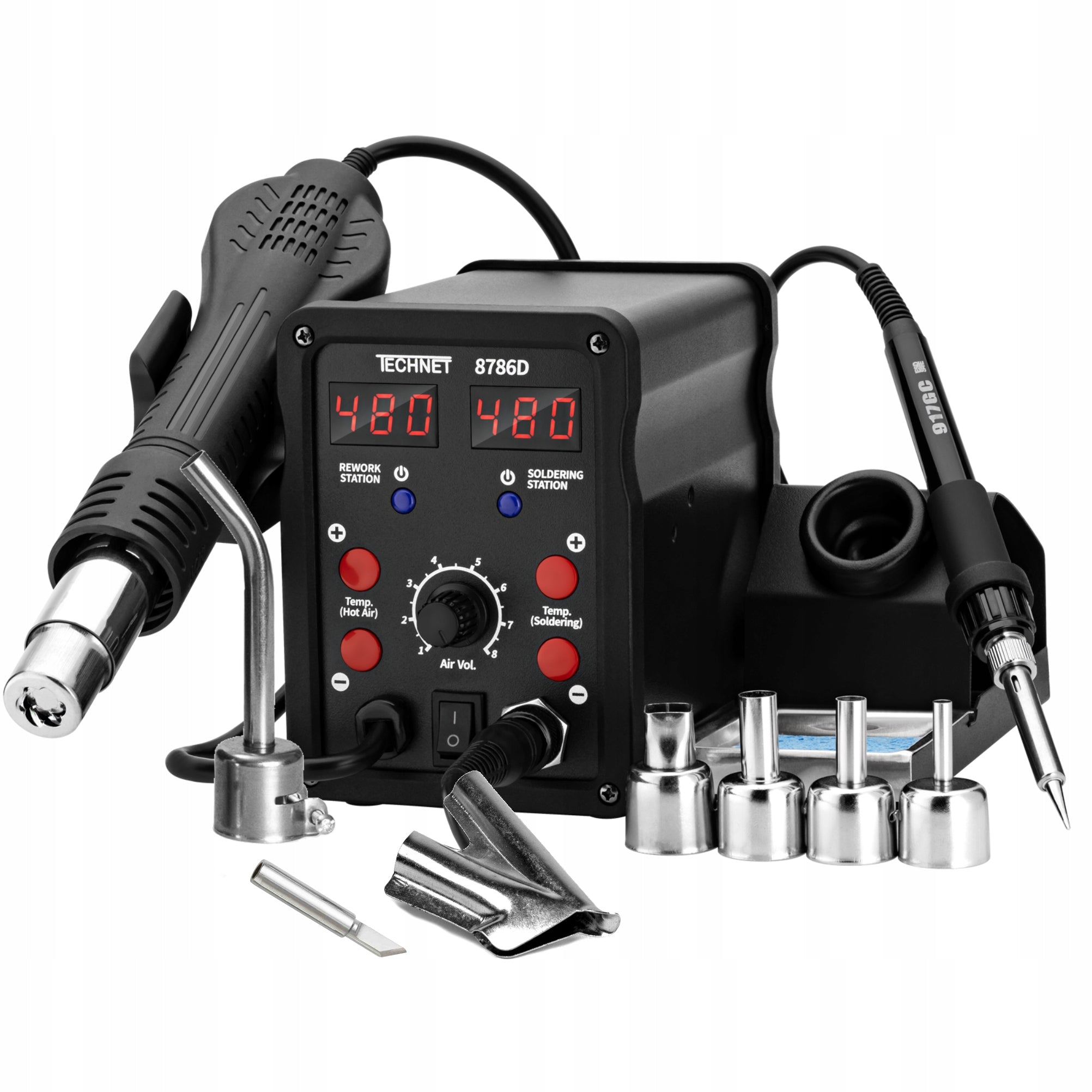 Plastic Welding Machine + STRONG STAPLER WELDING MACHINE 400xPLASTIC 8786D Product weight with unit packaging 2.7 kg