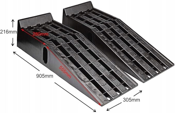 Plastic car ramps KATSU, 2 pieces for lifting vehicles J530 Brand Katsu