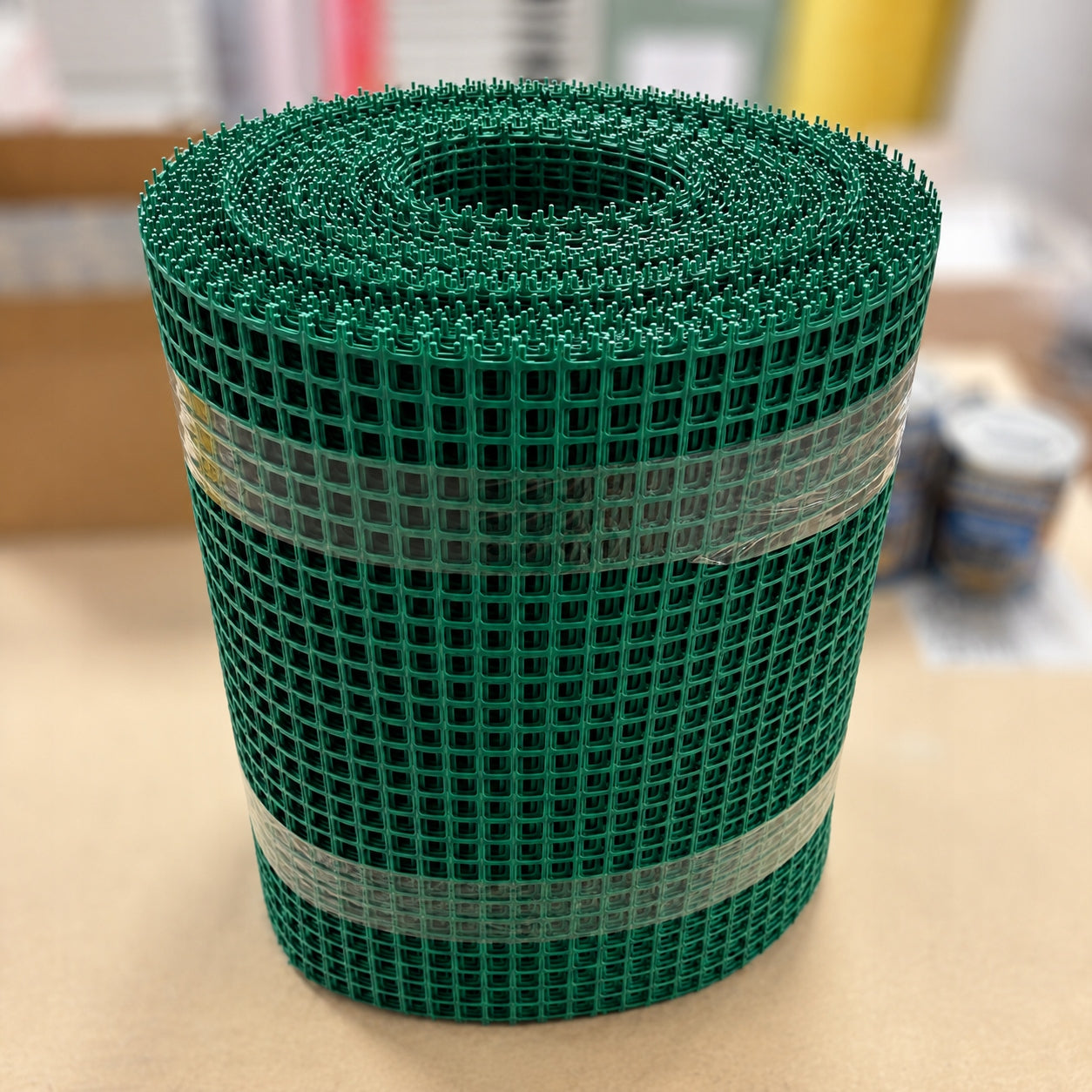 Plastic discount net GREEN 120cmx50m strong garden net 1,2x50m Packaging status original