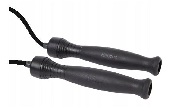 Plastic jump rope Kaytan 300 cm black Color black