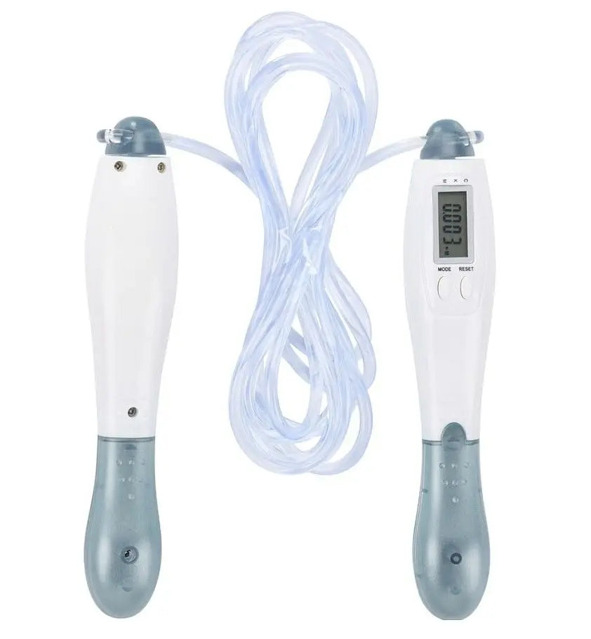 Plastic jump rope XQMax 270 cm white Kind made of plastic