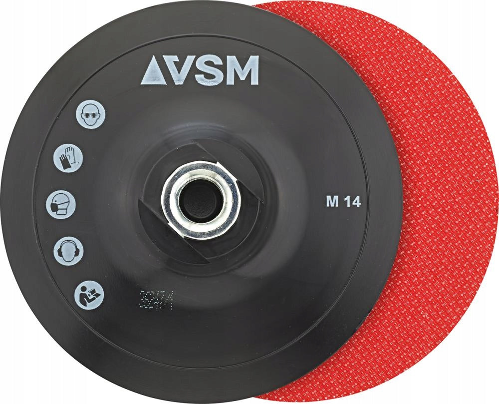 Plate, grinding disc 125mm with Velcro M14 VSM Brand VSM