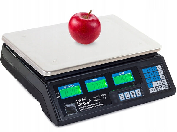 Platform Scale Shop Electronic LCD DISPLAY 40KG