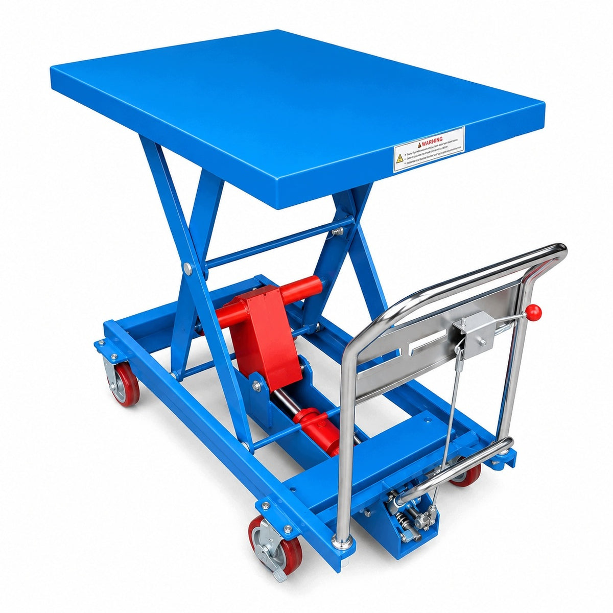 Platform Scissor Trolley Mobile Hydraulic Table 500kg Brand no brand