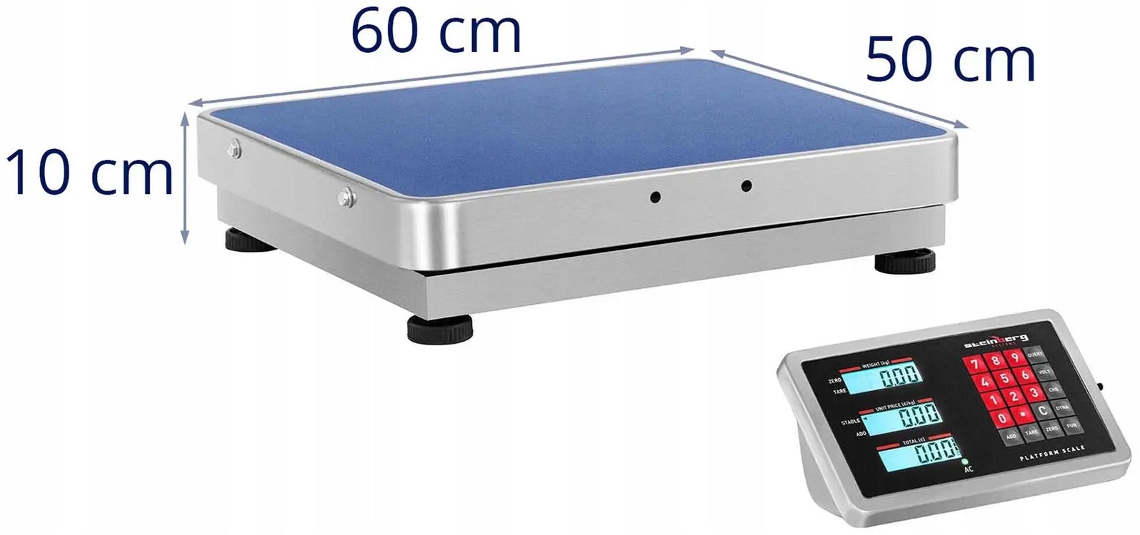 Platform scale 300kg/0,05g STEINBERG SBS-PF-300W 10030709 Packaging status original