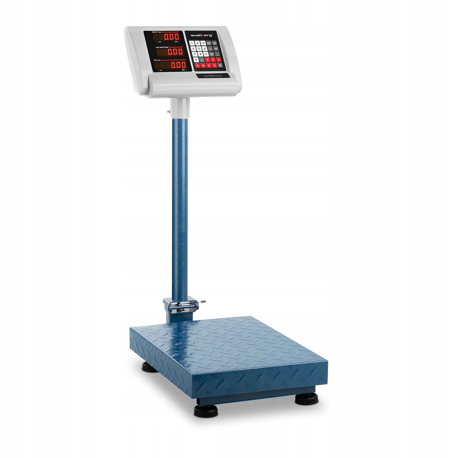 Platform scale counting folding 30x40 cm 100 kg/10 g power supply battery Brand Steinberg Systems