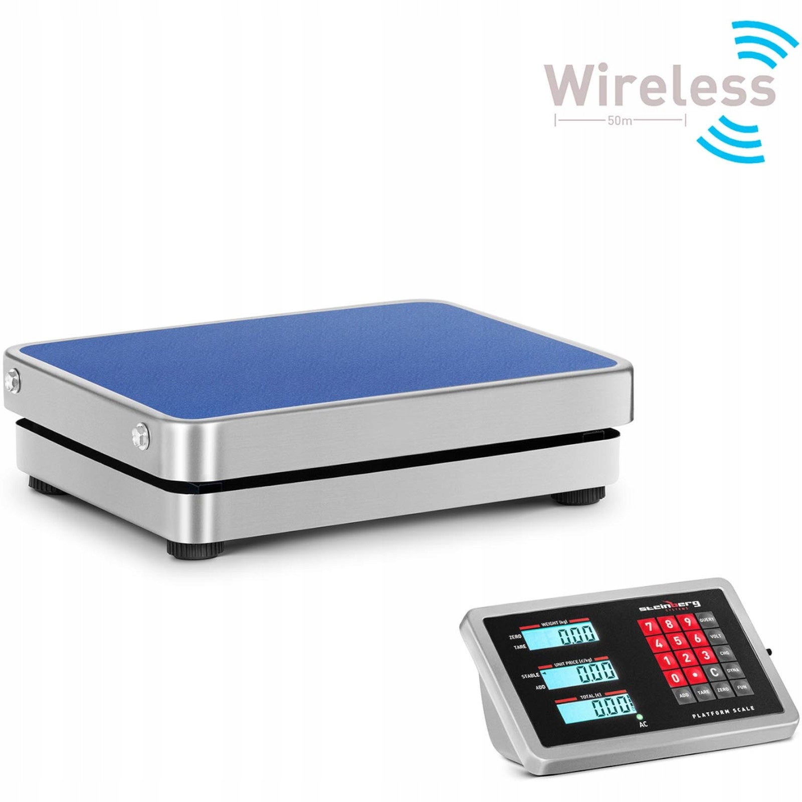 Platform scale wifi SBS-PF-100W 100 kg 0,01 kg 300x400 mm lcd Brand Steinberg Systems