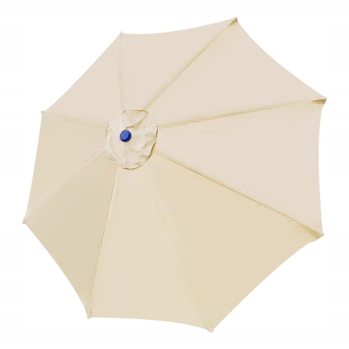 Plating Removable Material Garden Umbrella 300 cm 8 Beige