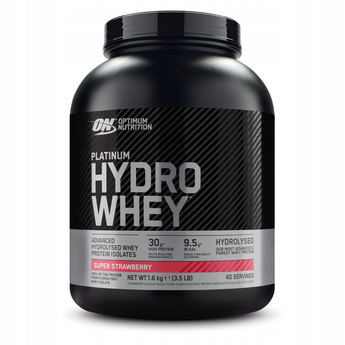 Platinum Hydrowhey - Optimum Nutrition chocolate Packaging status original