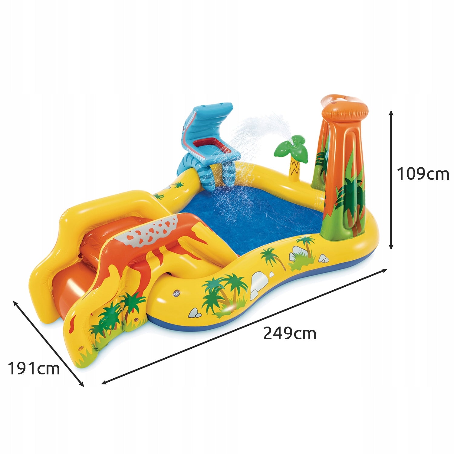 Playground Water Pool Inflatable Children Slide Intex Brand Intex