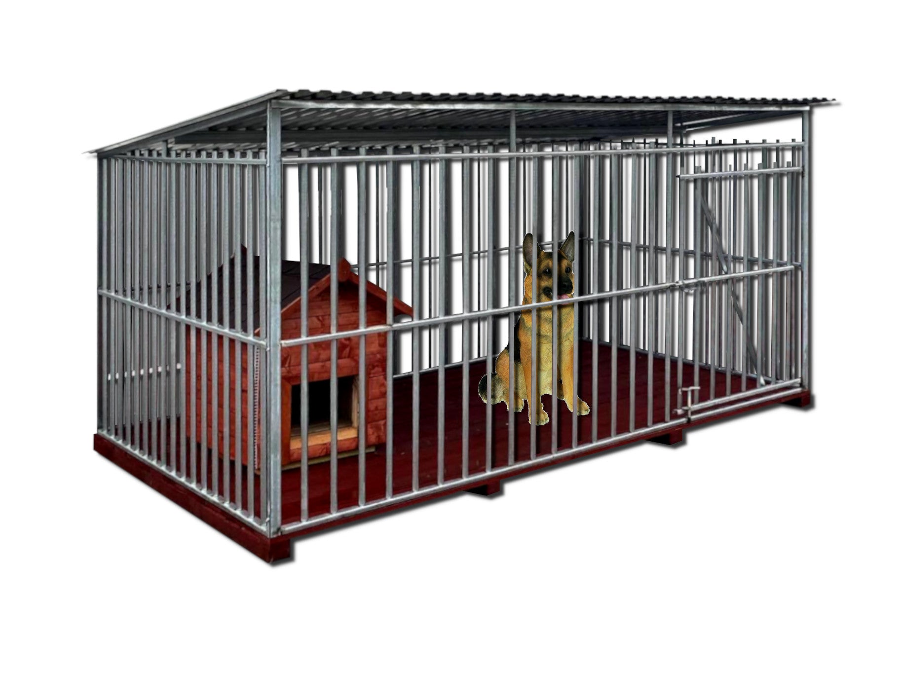 Playpen, Dog Cage 3x2 Profile Galvanized, Playpen to Size, Catwalk, Boxing