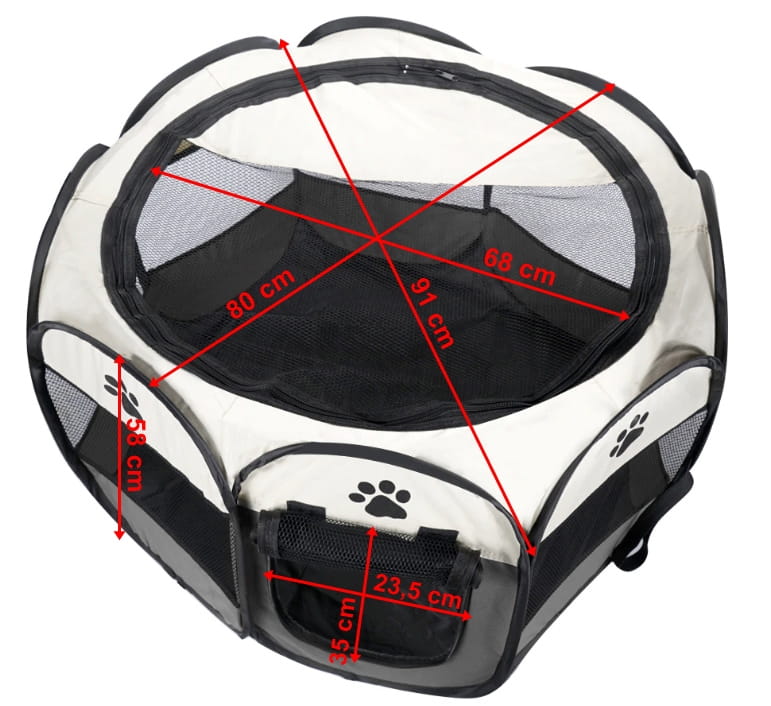 Playpen Folding Lightweight XXXL For Dog Cat Rabbit Puppies Pet Bed Packaging status original
