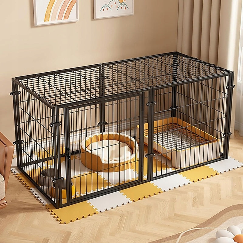 Playpen Rabbit Dog Cage Cat Puppies Home Modular Metal Catwalk Length 60 cm