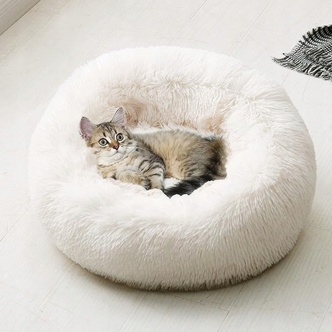 Playpen bed for dogs and cats, WHITE COLOR 50 cm 50x50