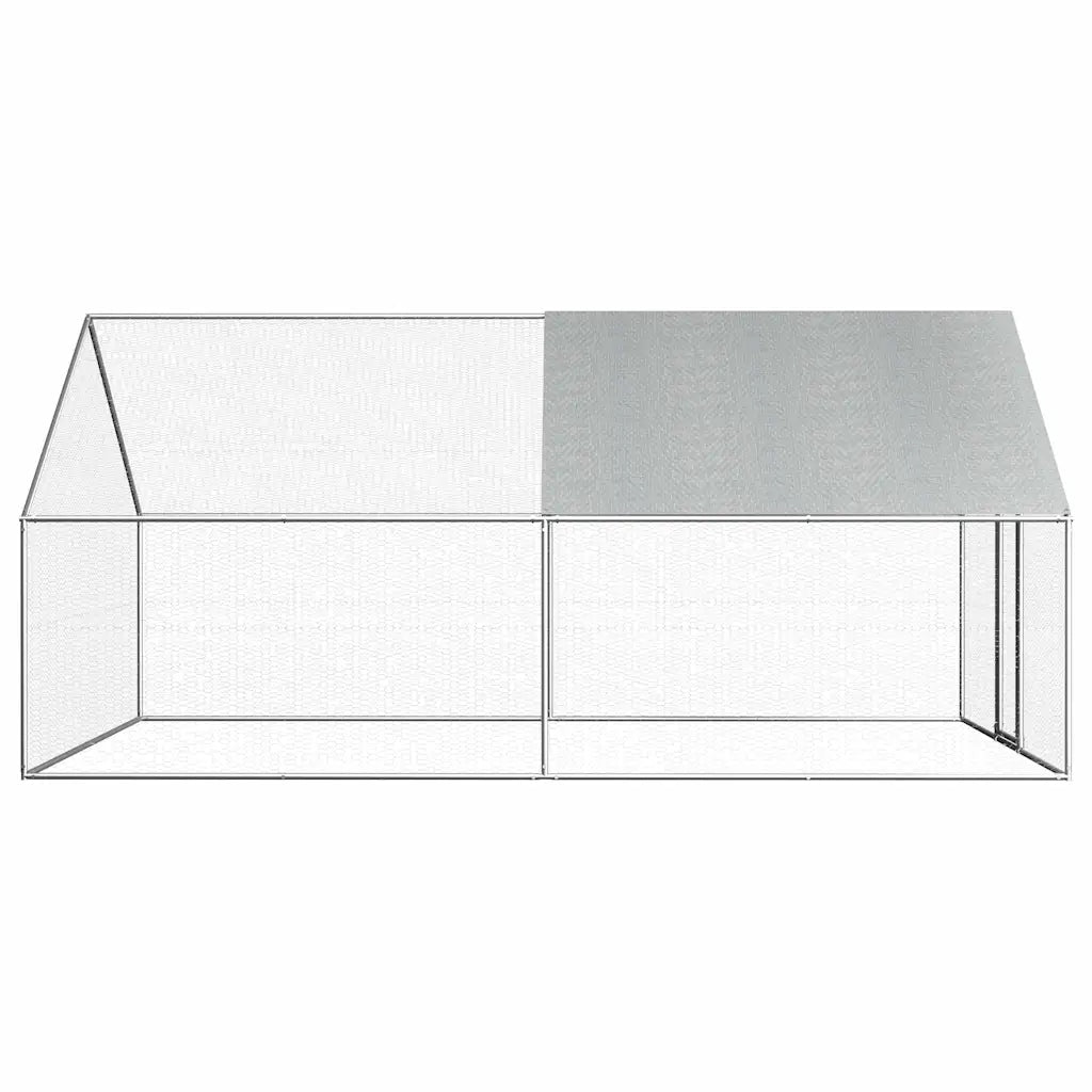 Playpen for Cat Dog 2,75x4x1,92 m, galvanized steel I Outer cage Brand VidaXL