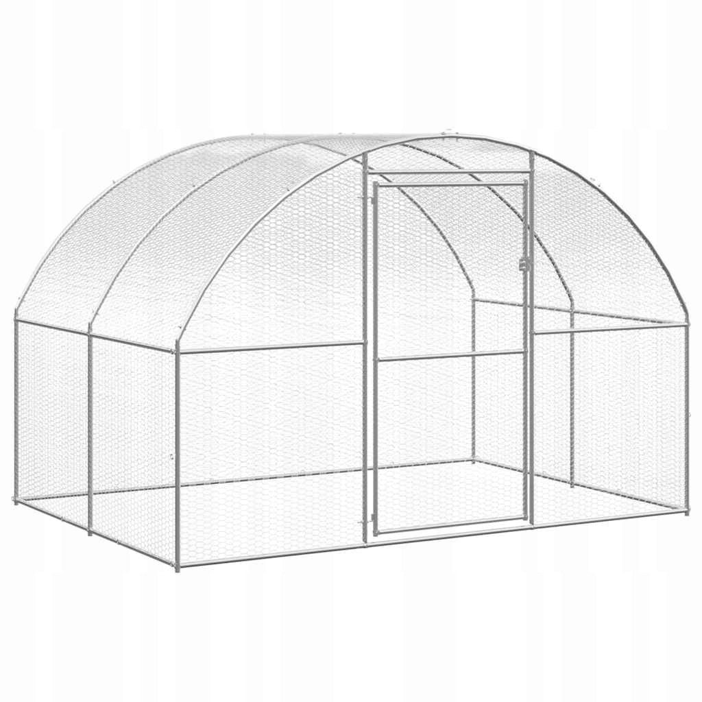 Playpen for Cat Dog 3x2x2 m, galvanized steel and Outdoor cage