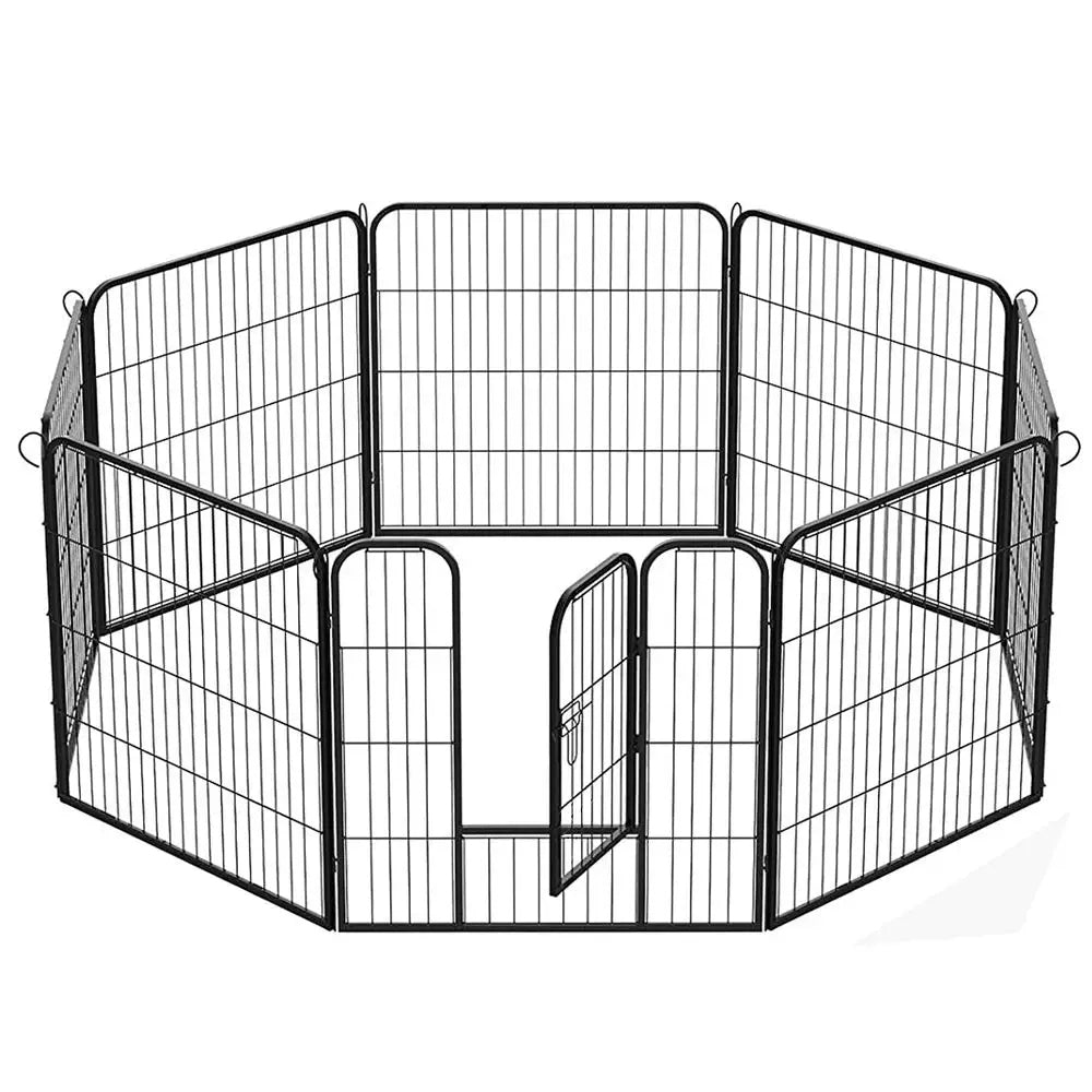 Playpen for Dog Puppies Animal Farm Cage Metal Catwalk 80x80cm Manufacturer code MRFA01