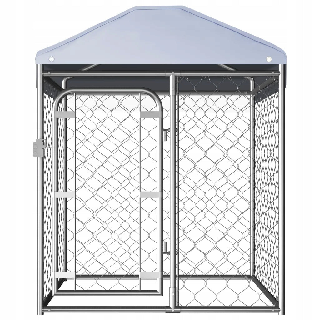 Playpen for dog with roof, 100 x 100 x 125 cm Product width 100 cm