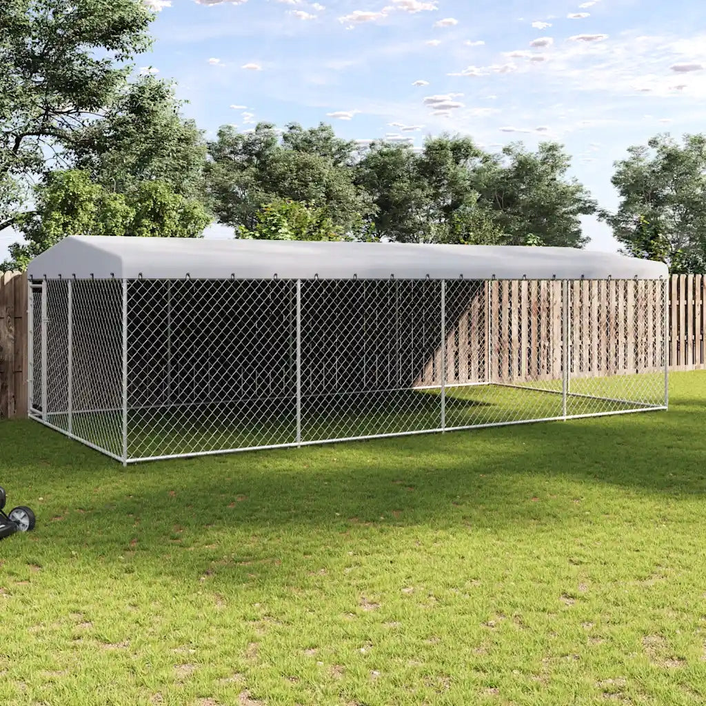 Playpen for dog with roof, 7,6 x 3,8 x 2,3 m Manufacturer code 144937