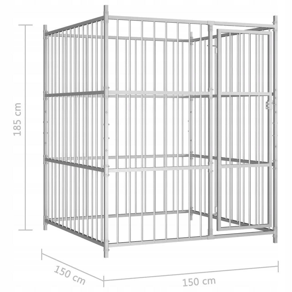Playpen for dogs, 150 x 150 x 185 cm Kind playpen