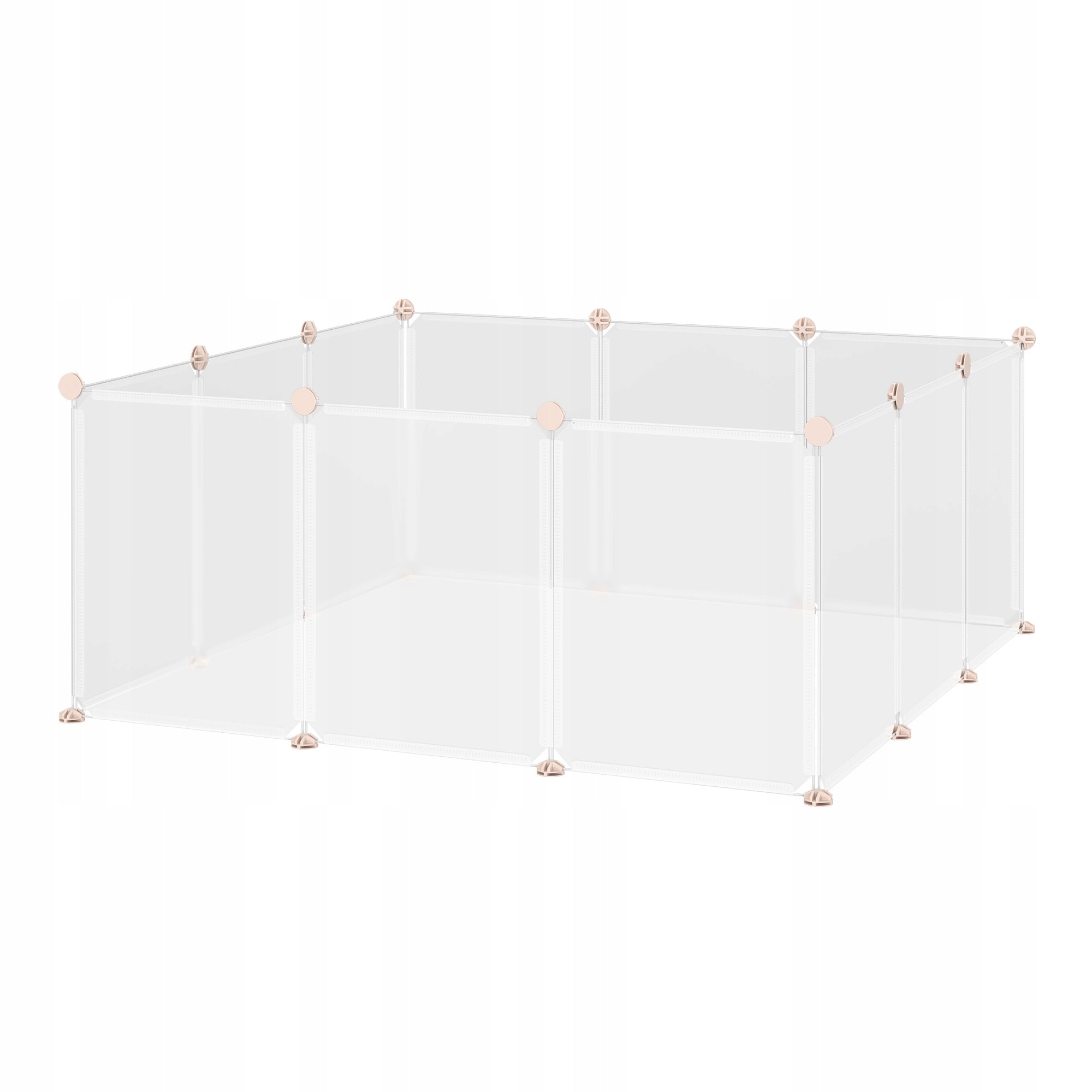 Playpen metal PawHut medium dog 105 x 105 x 45 cm