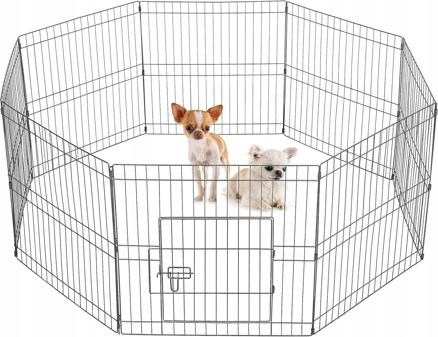 Playpen rabbit dog enclosure metal Yaheetech 52 x 52 x 61 cm Manufacturer code 592663