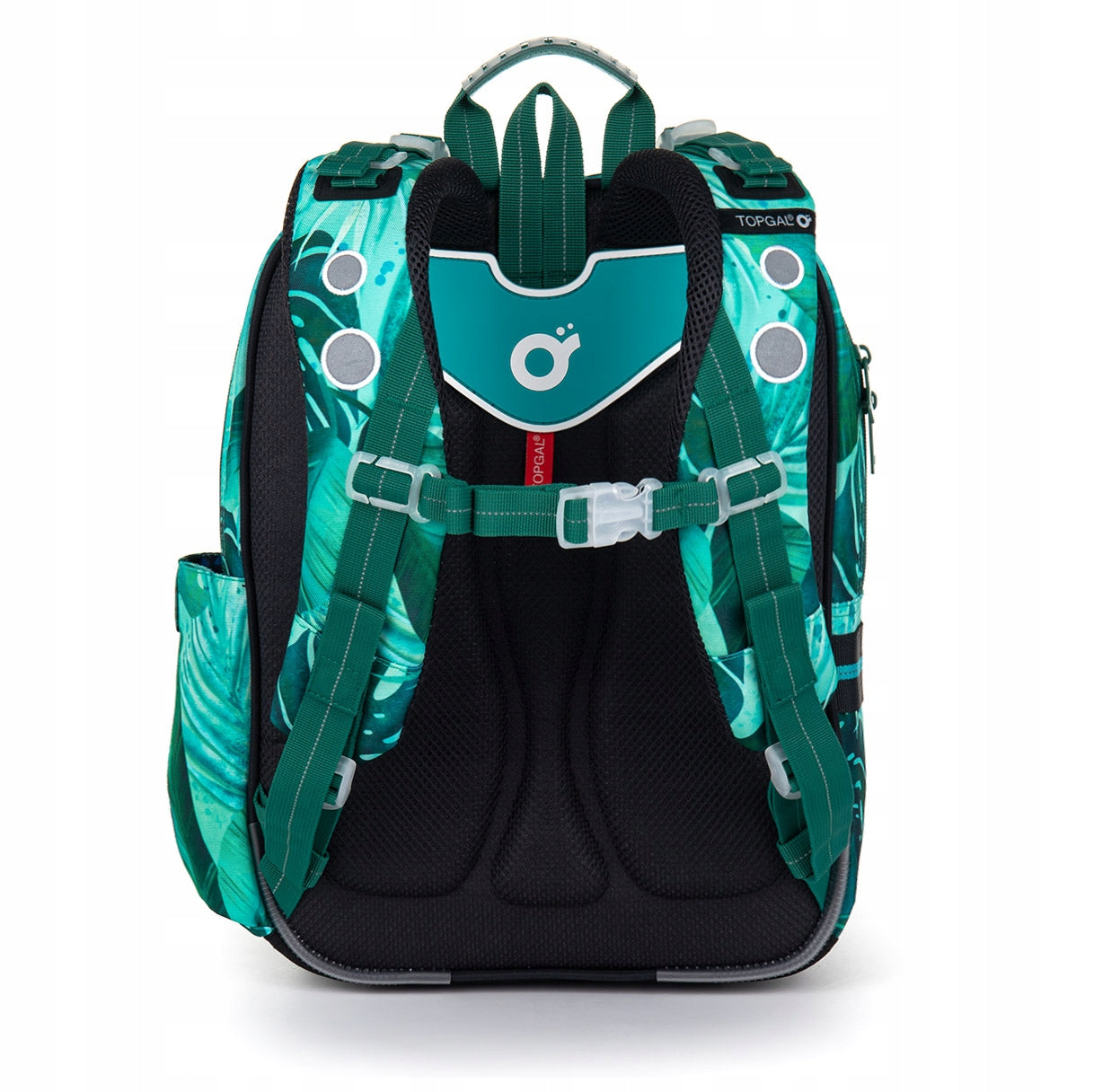 Mokyklinė kuprinė Topgal, žalia/juoda