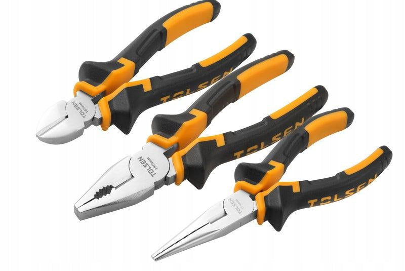 Pliers Set TOLSEN 3 pcs. 160/180 mm Side pliers Long