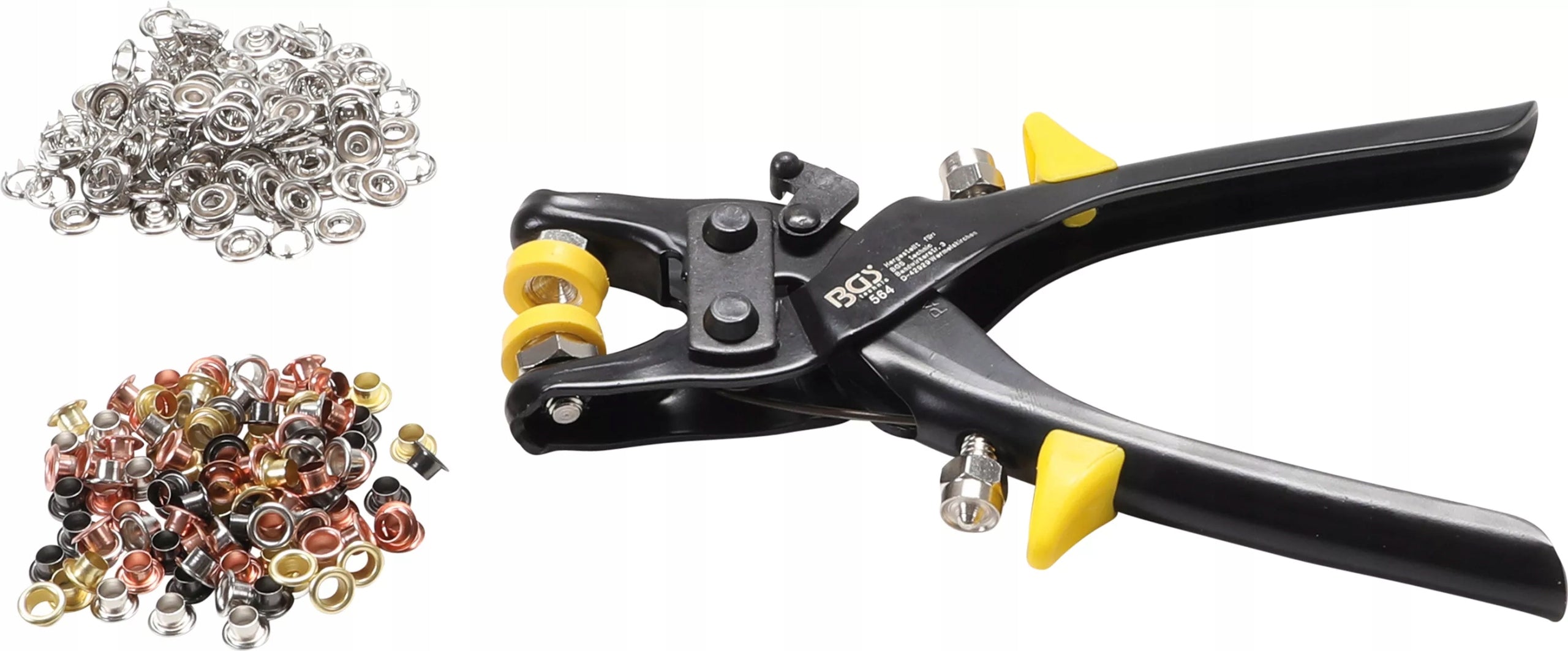 Pliers for deposition of latch meshes BGS 564 (100 meshes + 25 latches)