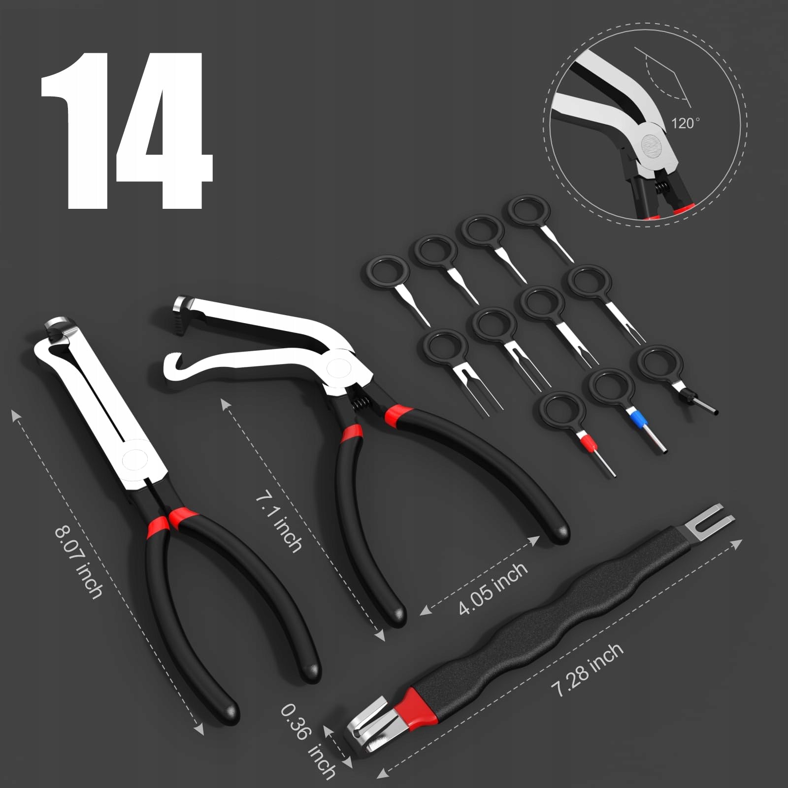 Pliers for disconnecting electric cube crimping plugs for lights Brand no brand