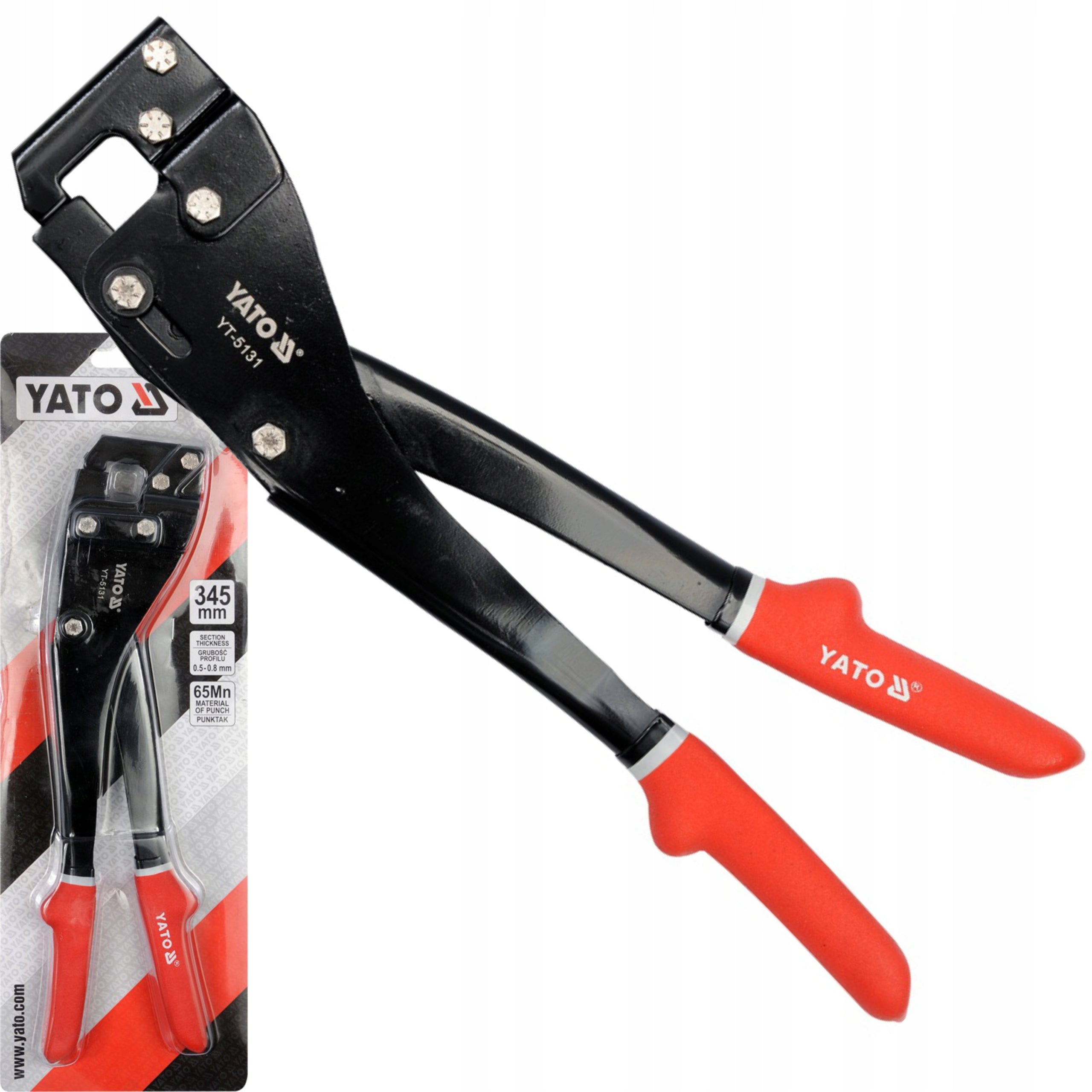 Pliers for joining profiles 345mm YATO YT-5131 Kind locking pliers