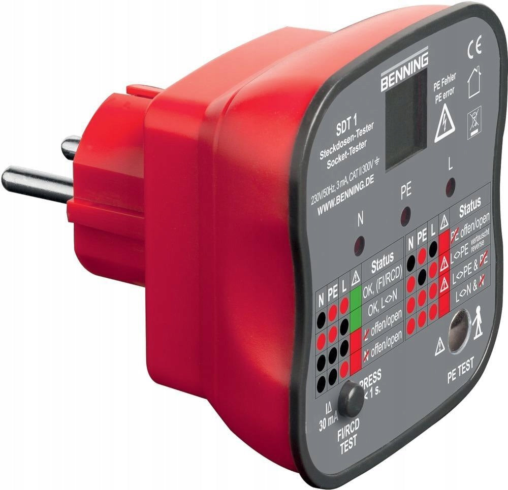Plug socket tester SDT 1 Benning