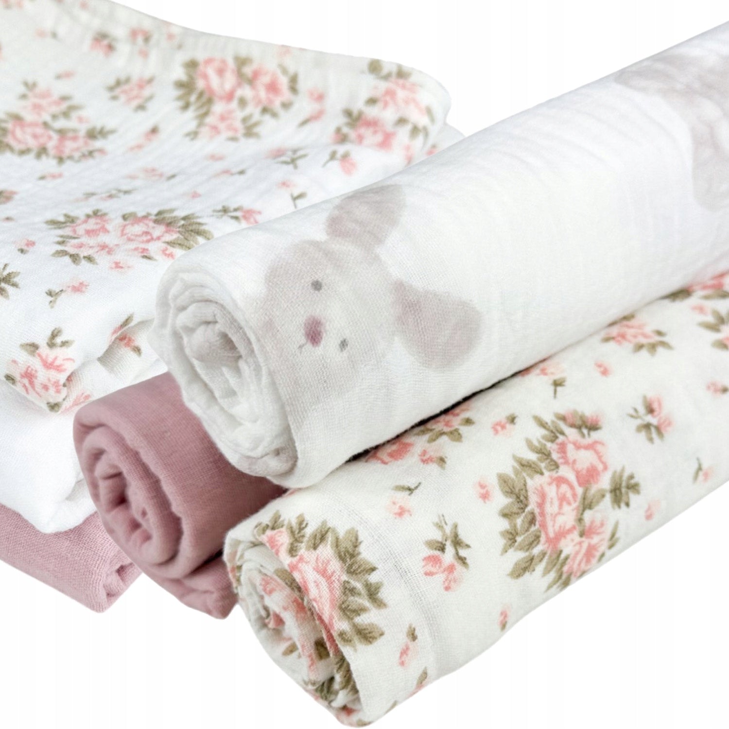 Plumeri Muslin diapers color set 3 pcs. 70x70 cm