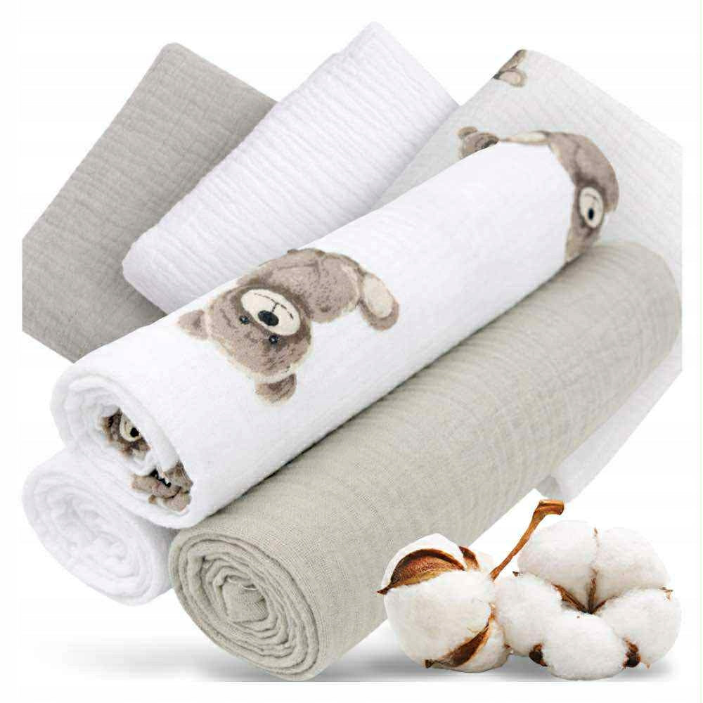 Plumeri Muslin diapers color set 3 pcs. 70x70 cm