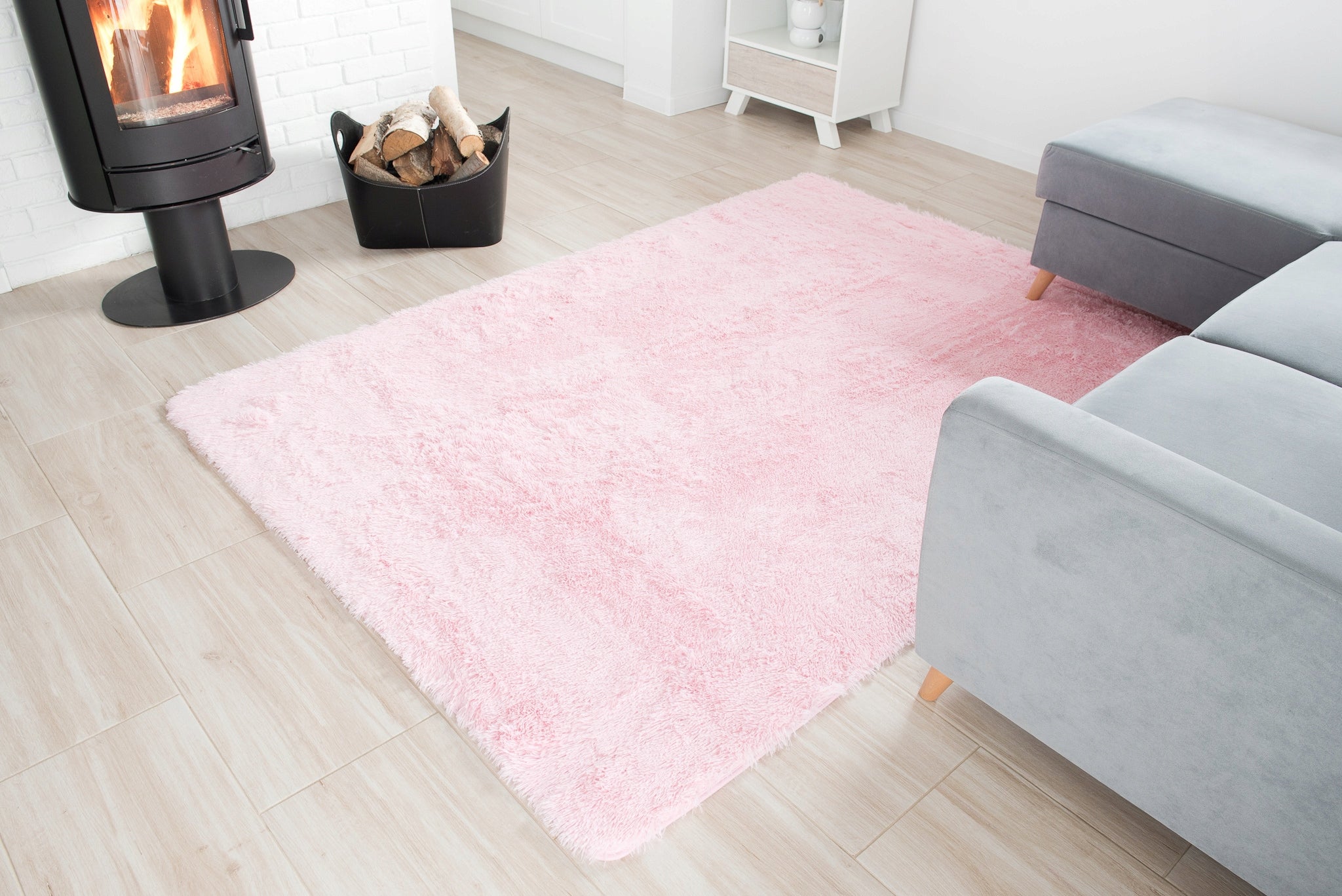 Plush Carpet 80x150 Soft Plush Light Pink v10 Manufacturer code L. L. SILK PINK