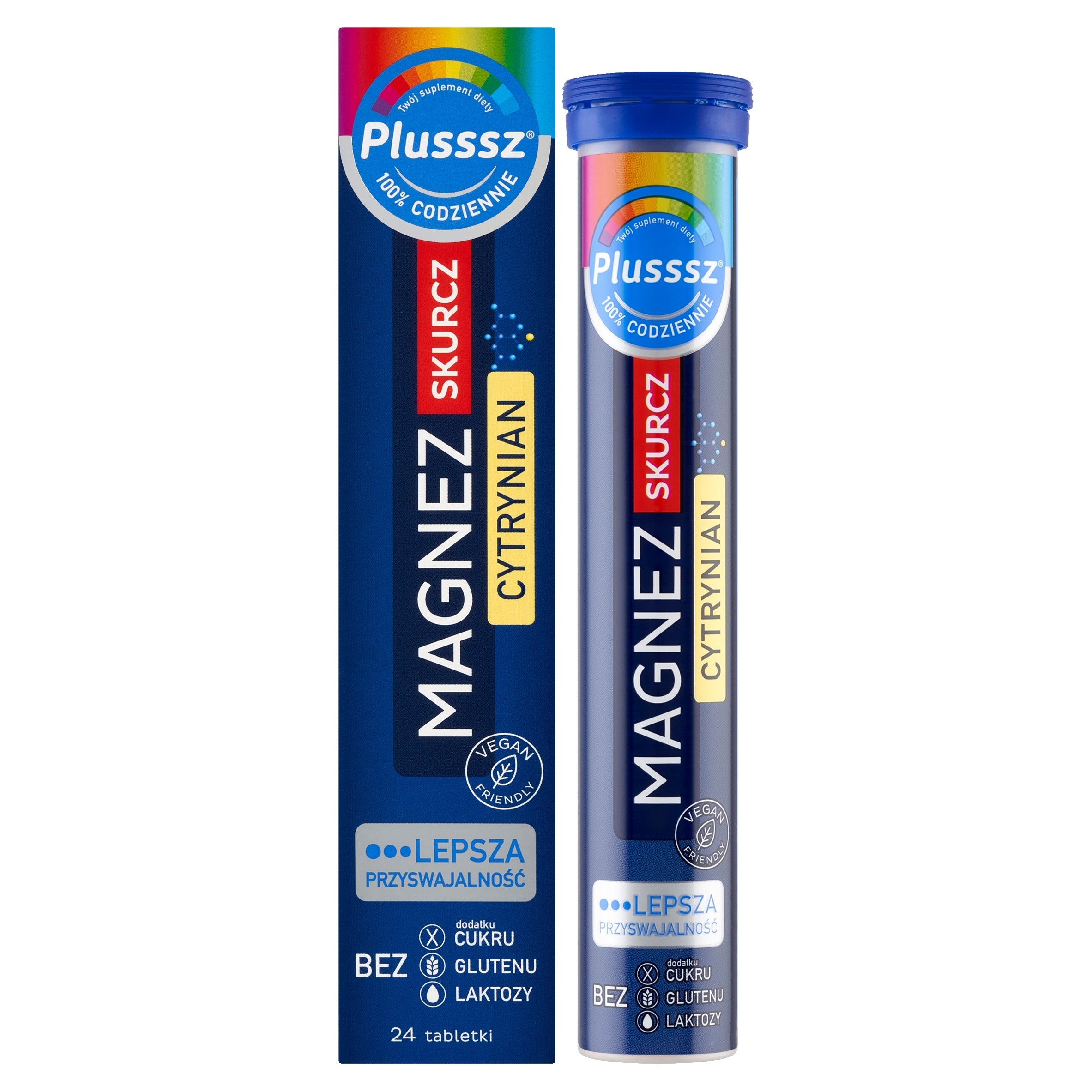 Plusssz Magnesium Shrink Citrate 24 tablets Manufacturer code 3868561