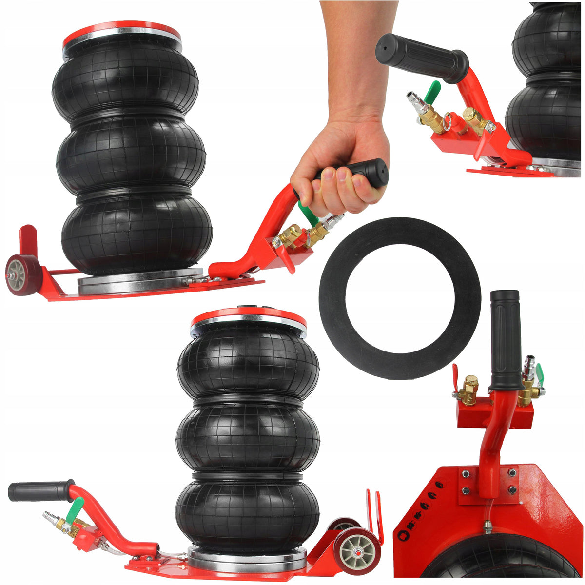 Pneumatic LIFT CUSHION 3500 SHORT HANDLE Product weight with unit packaging 17.5 kg