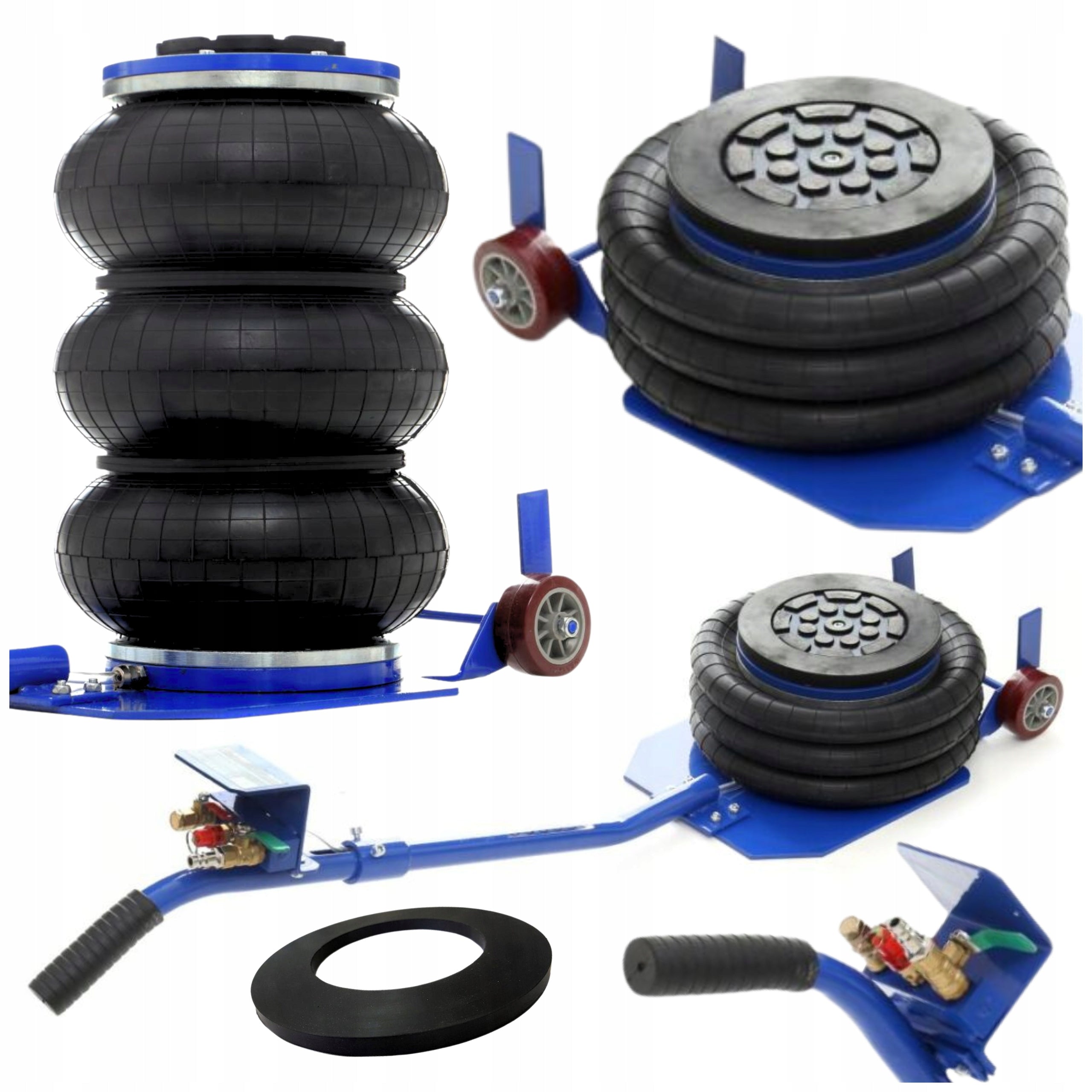 Pneumatic Lift Professional Strong Snowman 3,5T HEAVY DUTY + Rubber