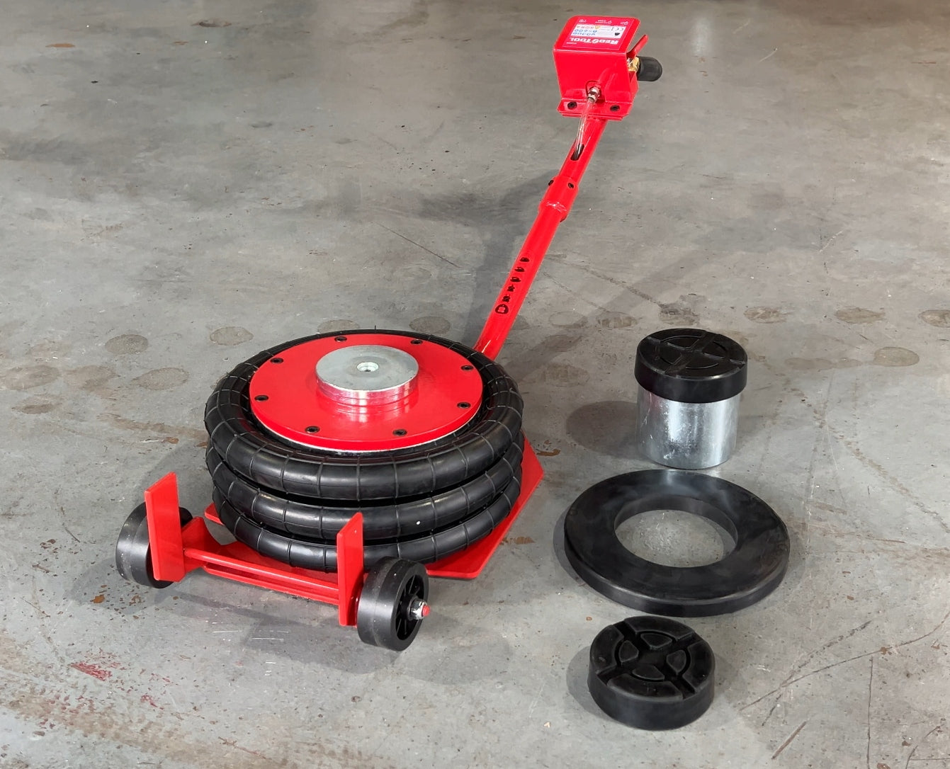 Pneumatic lift REDTOOL cushions 3,5 T + ADAPTER 100mm Brand no brand