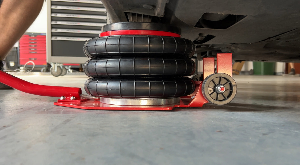 Pneumatic lift REDTOOL cushions 3,5 T + ADAPTER 100mm Manufacturer code RT-22035