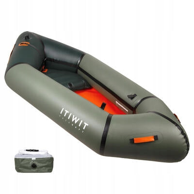 Pneumatic river kayak Itiwit Packraft PR100 1-person
