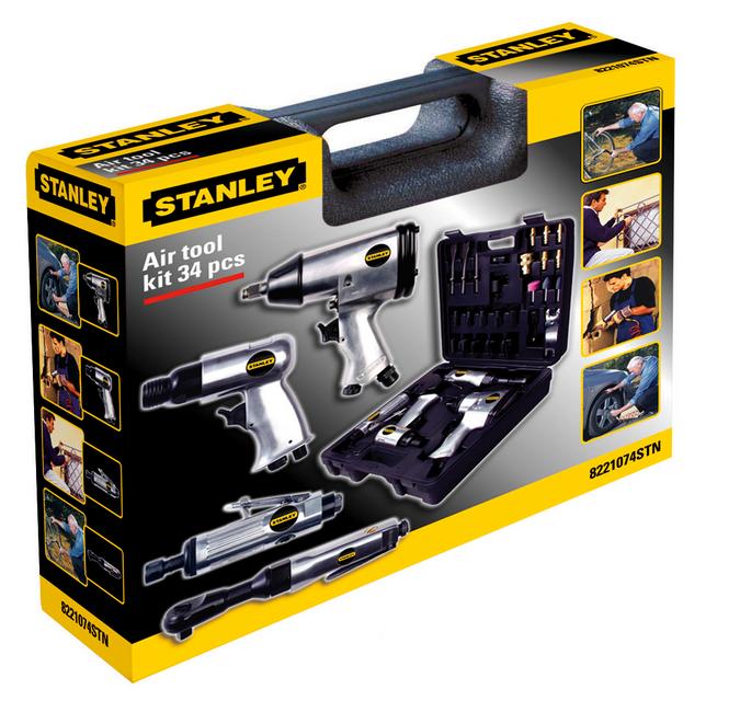 Pneumatic tool set Stanley 8221074STN Brand Stanley